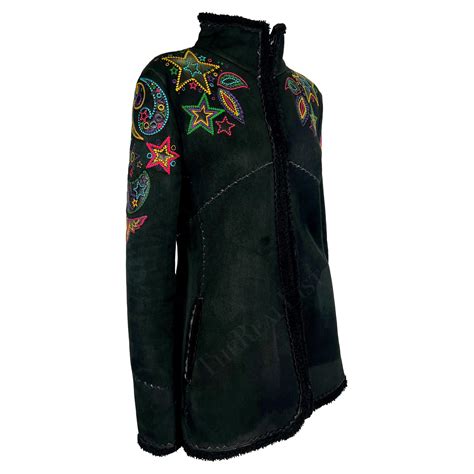 Shearling Gianni Versace Coats for Women 